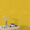 3D панель самоклеюча 700х770х3мм цегла Жовта